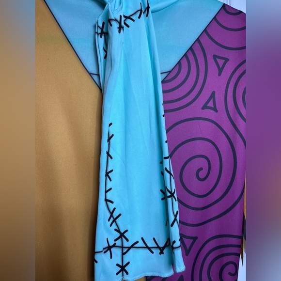 The Nightmare Before Christmas Sally Dress Costume Tie Back Dress S XXL - Picture 10 of 11